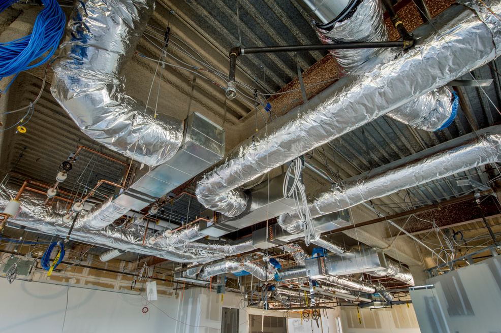 Insulated Air Duct Installation